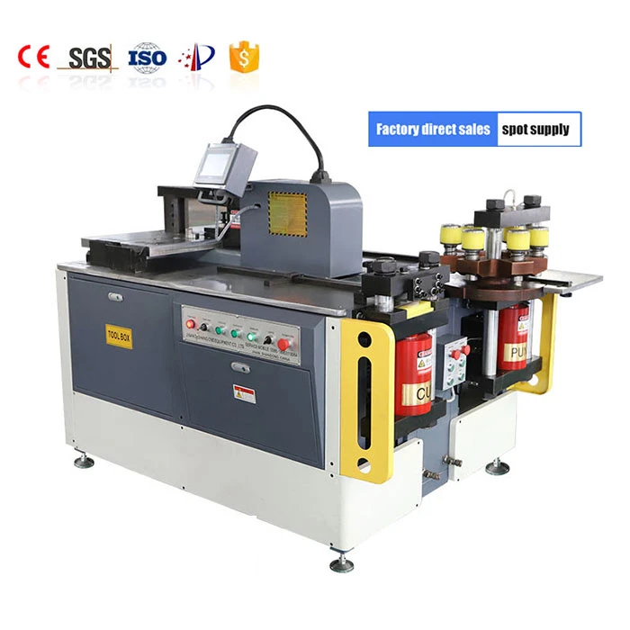 Máy cắt và đột dập thanh cái bằng đồng Cnc